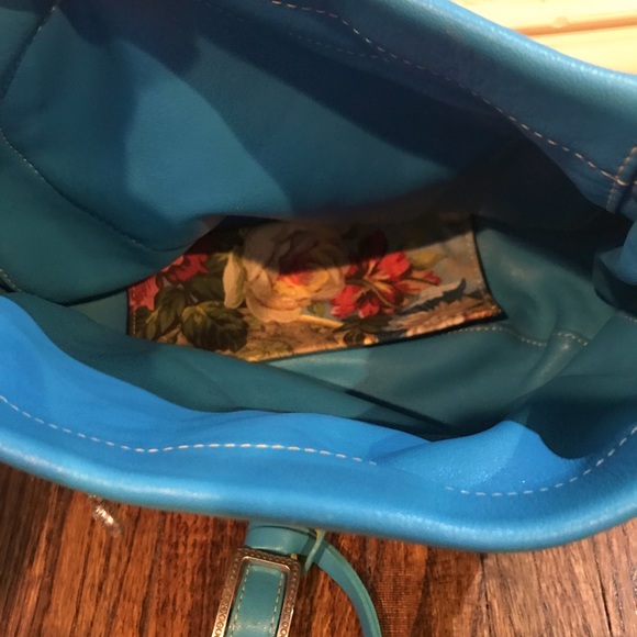 Rare Brighton reversible leather & tapestry purse - Picture 7 of 12